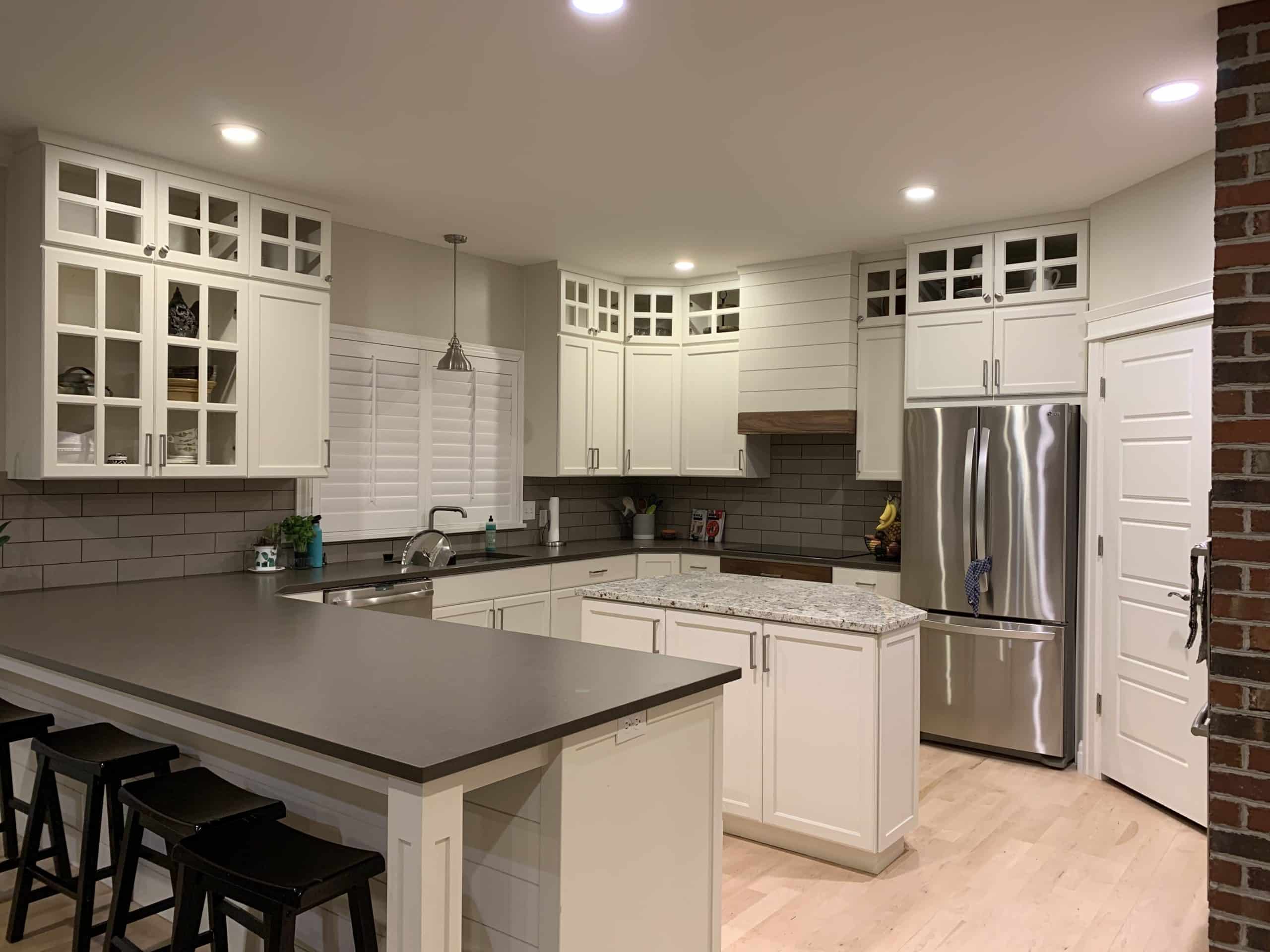Kitchen remodel with Rosewood Home Remodel